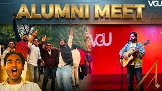 Rahgir bhai at vgu ❤️/-Alumini meet(pandit chapter close) 14th vlog 🫶