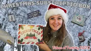 Christmas in a Box? Unboxing the Christmas Club Monthly Subscription Box | Videos of Festivity 2020