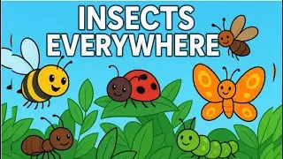 Insect Rhyme for Kids | Fun Sing-Along with Bugs | Butu's Tales