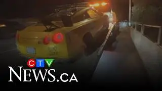 B.C. YouTuber gets luxury car impounded after caught speeding