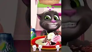 Tom cat eats ice cream #Shorts