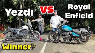 Royal Enfield Meteor 350 Vs Yezdi Roadster | Who will win?