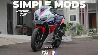 Modifikasi CBR 250R K33 RWB | Simple tapi manisss