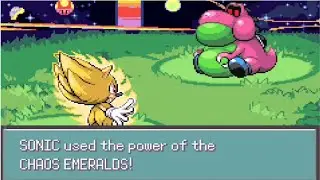 How to get Super Sonic in Super Mariomon 1.4