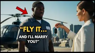 The CEO Mocked the Janitor ‘Fly This Helicopter and I’ll Marry You’ — But His True Identity Left Her