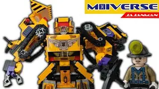 Jajanman (2021) Act 7 - Sembo Block (103111-103116) | Unofficial Lego Transformers Devastator