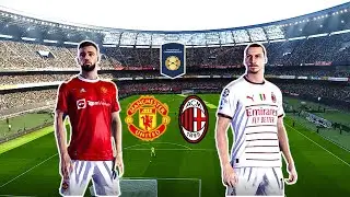 Manchester United Vs Ac Milan | Gameplay PES 2021 | ICC