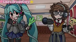 A Blue Bunny and a Leek (Rain Clouds But Hatsune Miku & KarolCTC475 Sing It)【+FLM】