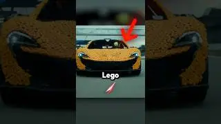 McLaren Builds INSANE LifeSize Lego P1 Car #shorts