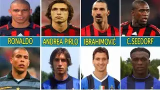 LIST OF PLAYERS WHO HAVE DEFENDED A.C. MILAN AND INTER MILAN
