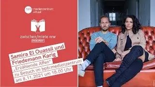 zwischen/miete diskursiv: Samira El Ouassil und Friedemann Karig „Erzählende Affen“
