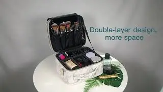 Relavel Marble White Small Makeup Case