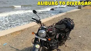 Alibaug to Diveagar bike Ride | Scenic Costal Route & Ferry Adventure with My ऐरावत !