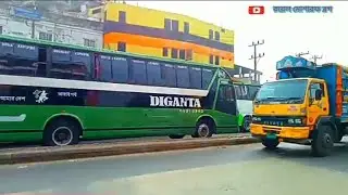 ঢাকা সিলেট হাইওয়ে। #ঢাকা_সিলেট_মহাসড়ক #dhaka_busstand #shilhet_bus #shortvideo #blogger