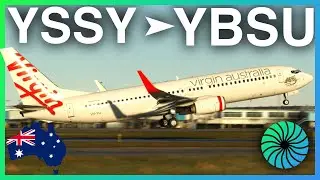 MSFS LIVE | AUSSIE OPS 🇦🇺 | Virgin Australia OPS! | YSSY ✈ YBSU | PMDG 737-800 | VATSIM | #msfs2020