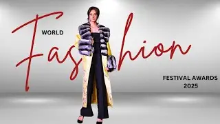 Evgeniya Furs Couture Runway at WFFA Dubai 2025 | Luxury Fashion Takes the Stage