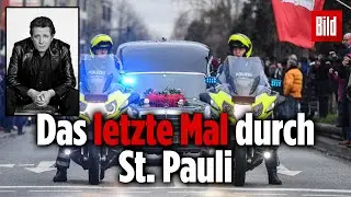 Der große Trauerkonvoi für Jan Fedder († 64)