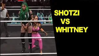 WWE 2K22 Shotzi vs Whitney - Knockout Match