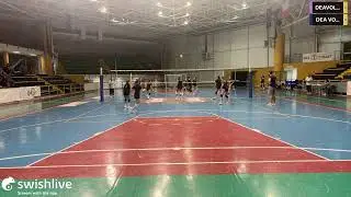 Live alimentato dall'app Swish Live DEAVOLLEY PETERPAN VS DEA VOLLEY C