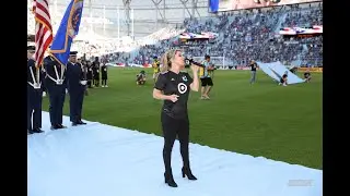 Stephanie Varone - National Anthem - MN United FC