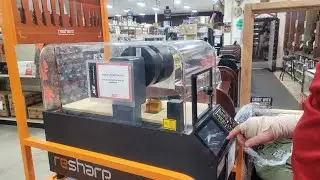 ACE HARDWARE KNIFE SHARPENING! #sharptools #knifesharpener #review