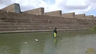 Pescaria com muito peixe na barragem do rio coc&ocirc;