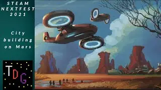 Steam NextFest - Farlanders Gameplay - Pixel City Builder on Mars!
