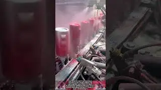 Modern automatic bottle painting technology || Automatic production line