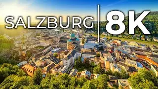 Salzburg Walking Tour 8K ULTRA HD 60 FPS HDR - Beechy Drops