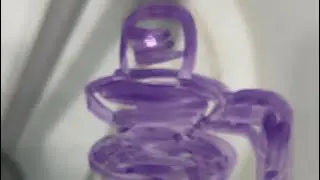 Floating pen art in water