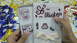 UNBOX V&Agrave; TRANG TR&Iacute; SỐ STICKER TỰ L&Agrave;M