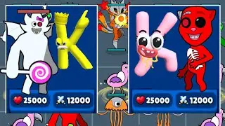 Merge Master Monster Garten of Banban 3 vs Alphabet Lore Merge Fight #5 Gameplay