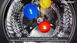 QuickDrive&trade; Washing Machine  Dual rotation slow mo   Samsung