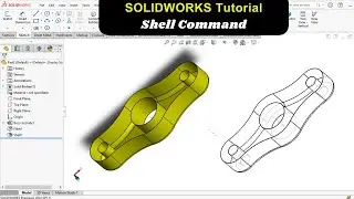 3D CAD How to Shell in SOLIDWORKS | CAD with Mohsin