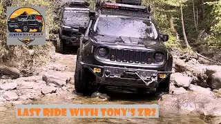 Jeep Renegade off-road at 16 creeks - last ride with Tony's Colorado ZR2.