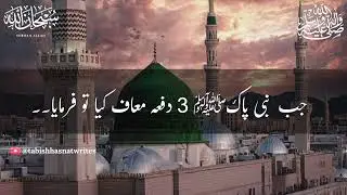 513 - Когда Пророк Мухаммед ﷺ простил 3 раза, его стали называть Аджмалем Разой Кадри.
