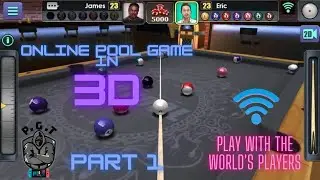 Pool Ball 3D Part 1 Billar online pool game in 3D Pool Billar in 3D