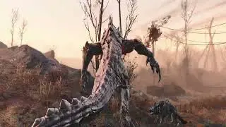 This is what happens when Deathclaws Attack Settlements