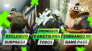 JOGO PROMISSOR GR&Aacute;TIS PRA TODOS, EXCLUSIVO SURPRESA e JOG&Atilde;O CHEGANDO no GAME PASS no + XBOX NEWS!