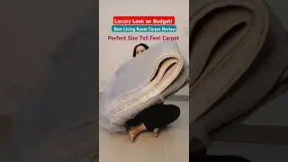 Best  Carpet Review||Luxury Look on Budget Living Room Carpet Review#carpet#LivingRoomCarpet#carpet