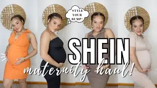 how to style your bump! | SHEIN maternity SUMMER try on haul!