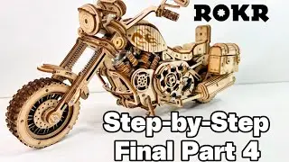 ROKR Mechanical Cruiser Motorcycle Step-by-Step Assembly | Part 4 - Completion