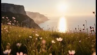 Persephone&rsquo;s Meadow by the Sea 🌸 | Mythic Ambient Music for Study & Focus