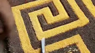 #machine ##silkrug #bambooart #automobile #carpet #sewingthread #handmaderugs