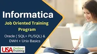 Informatica Job Oriented Online Training Program | Job Support USA, UK, India, Canada....
