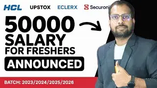 Finally Upstox Recruitment Drive | HCL, eClerx, ChargePoint Jobs | Freshers Don't Miss