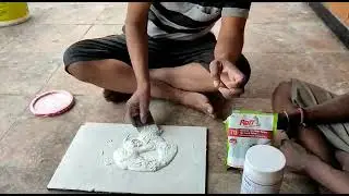 How to mix Roff Epoxy (Base +Hardner+Powder)