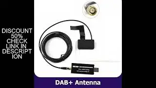 Car DAB+ Digital Radio Box DAB+ Receiver Antenna Aerial USB Interface Portable for Android Car Radio