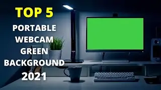 Top 5: Best Portable Webcam Background Chroma Key Greenfor Video Chats 2021 | Green Screen Backdrop