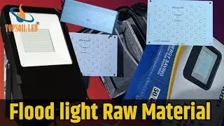 Flood and Street Light raw material, Flood light MCPCB, driver